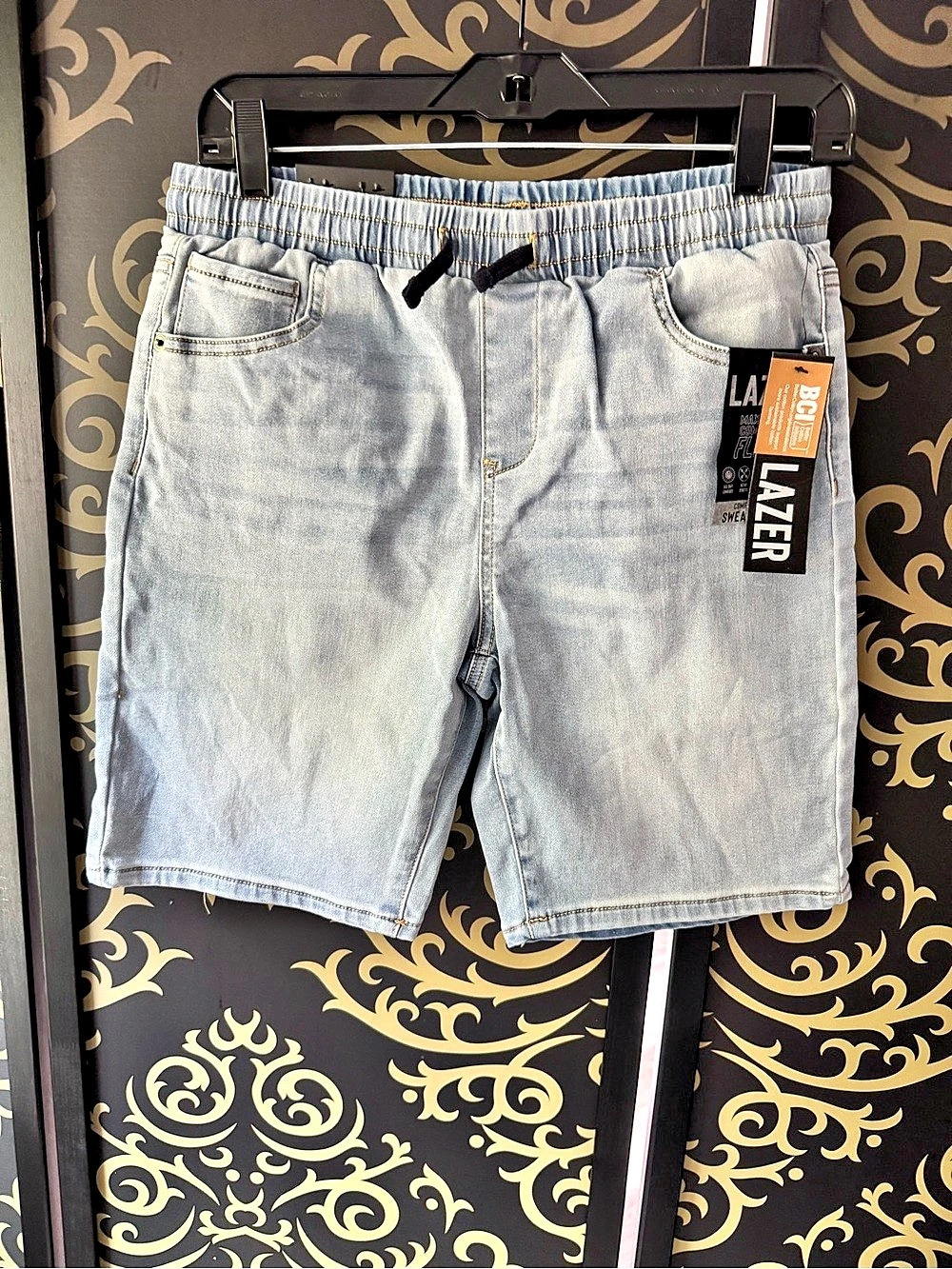 Lazer Jogger Short Girls Size 16 Blue Jogger Shorts NWT